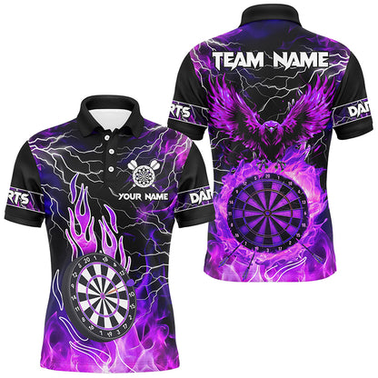 Personalized Funny Dart Polo Shirts For Men Women Custom Dart Team Jerseys, Best Dart Gifts TDM