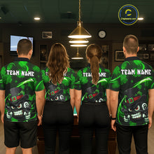 Load image into Gallery viewer, Personalized St Patrick Day 8 Ball Billiard Shirt For Men, Funny Shamrock Billiard Team Jersey TDM5357