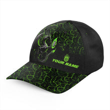 Load image into Gallery viewer, Personalized Green Big Dragon 3D Darts Baseball Cap Custom Darts Hats Gifts For Darts Lover TDM2206