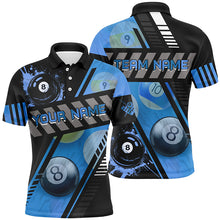 Load image into Gallery viewer, Personalized Multi-Color Billiard Tournament Sport Shirts, Billiard Balls Team Jerseys For Men TDM1750