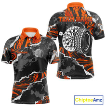 Load image into Gallery viewer, Wheels Dartboard Custom Splashed Color Dart Shirts For Men, Dart Team Jerseys NYN0083