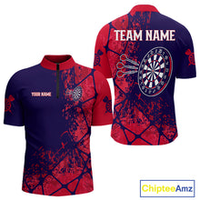 Load image into Gallery viewer, Multiple Color Dart Boards Custom Name Dart Shirt For Men, Dart Team Jerseys NYN0098