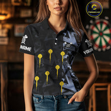 Load image into Gallery viewer, Persionalized Abstract Pattern Dart Arrows Dart Shirt For Women, Dart Team Jerseys NYN0107