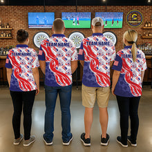 Load image into Gallery viewer, Custom America 250Th Anniversary Dart Polo &amp; Quarter-Zip Shirt For Women Patriotic USA Dart Jerseys NYN2824