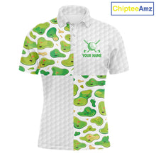 Load image into Gallery viewer, Personalized Mens Golf Polo Shirts Green Golf Courses Custom Name Golf Team Shirt, Golf Gifts NYN2880
