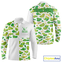 Load image into Gallery viewer, Personalized Mens Golf Polo Shirts Green Golf Courses Custom Name Golf Team Shirt, Golf Gifts NYN2880