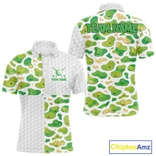 Load image into Gallery viewer, Personalized Mens Golf Polo Shirts Green Golf Courses Custom Name Golf Team Shirt, Golf Gifts NYN2880