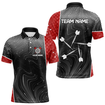White Dart Arrow Custom Hexagon Dart Shirts For Men, Dart Team Jerseys NYN0018