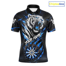 Load image into Gallery viewer, Custom Blue Claws Tiger Dart Shirts For Men Thunder Tiger Dart Team Shirt Darter Clothing Outfits NYN2887