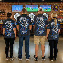 Load image into Gallery viewer, Custom Blue Claws Tiger Dart Shirts For Men Thunder Tiger Dart Team Shirt Darter Clothing Outfits NYN2887