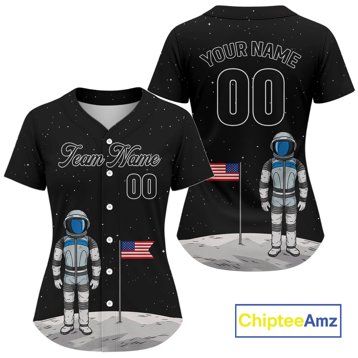 Custom Astronaut Baseball Shirt For Women Youth Astronaut Authentic Baseball Jersey NYN1379