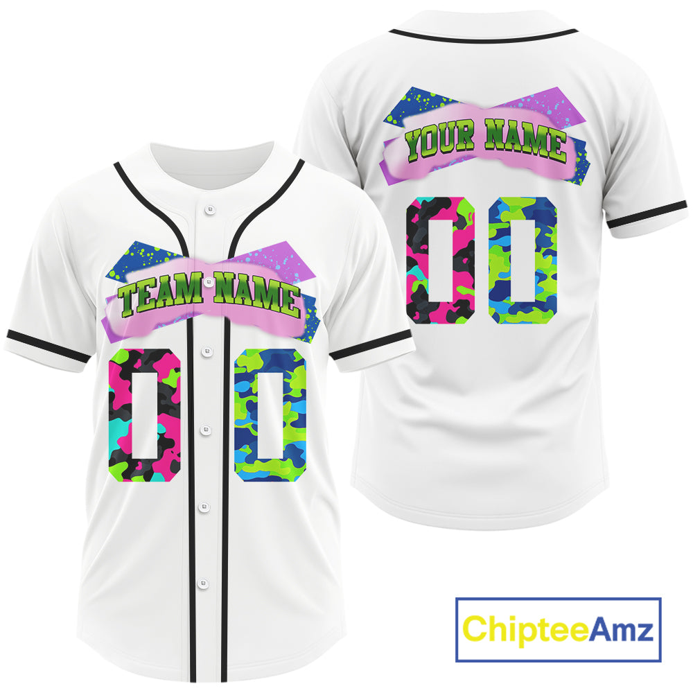 Men's 90S Hiphop Baseball Jersey Custom Retro Streetwear Baseball Outfits For Party NYN0857