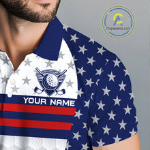 Load image into Gallery viewer, American Flag 250Th Anniversary Men Golf Polo Shirt Custom Golf Team Patriotic Golf Tops NYN3384