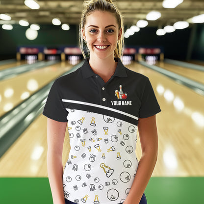 Custom Beer Bowling Shirt for Men Women Polo Bowling Team Jersey QZT612