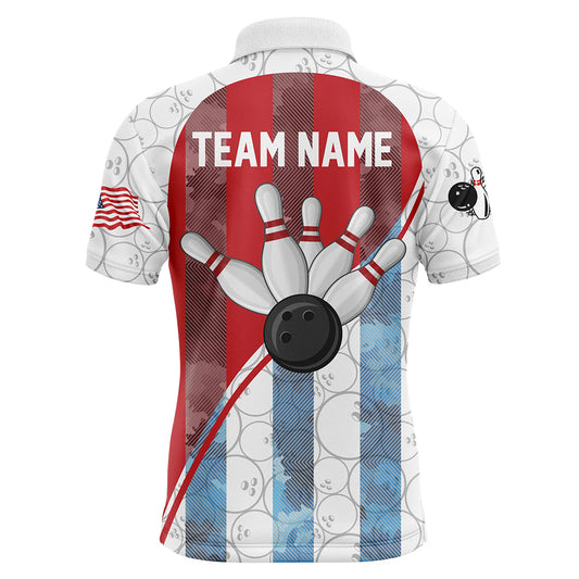 Bowling Shirt for Men Bowling Tournament Jersey Unisex Polo Bowling Shirt QZT273
