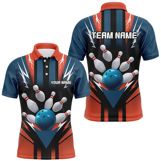 Personalized Bowling Shirt Polo Bowling Shirt for Men Bowling Team League QZT280