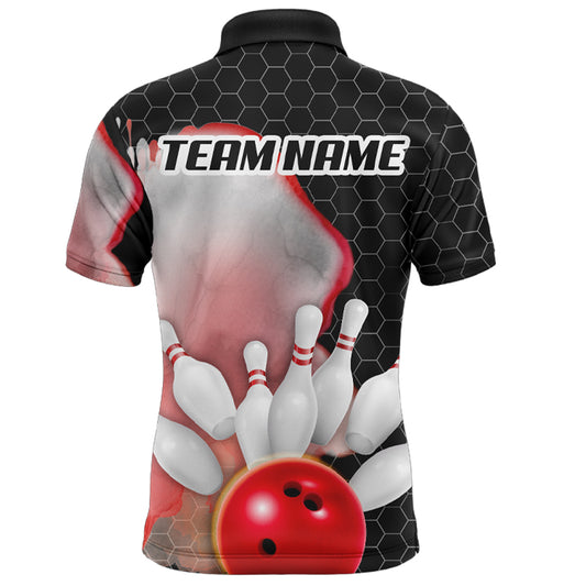 Personalized Bowling Shirt for Men Bowling Jersey Polo Shirt Unisex QZT284
