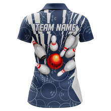 Load image into Gallery viewer, Custom Bowling Shirt Bowling Jersey for Women Bowling Team League Polo Shirt QZT252