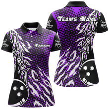 Load image into Gallery viewer, Personalized 3D Women's Bowling Team Jersey Bowling Shirt American Bowling Polo Shirt QZT43-8