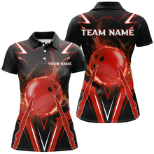 Load image into Gallery viewer, Personalized Bowling Team Shirts for Women Polo Bowling Shirt Multicolor QZT455