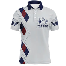 Load image into Gallery viewer, I Don't Give A Split Bowling Polo Shirt Men Custom American Bowling Jersey BDT276