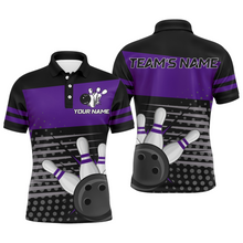 Load image into Gallery viewer, Bowling Polo Shirts For Men Bowling Team Jersey Custom Bowling Shirt BDT220
