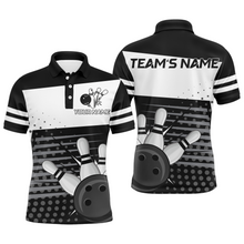Load image into Gallery viewer, Bowling Polo Shirts For Men Bowling Team Jersey Custom Bowling Shirt BDT220