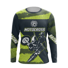 Load image into Gallery viewer, Motocross Jersey Upf30+ Custom Kid Men Women Dirt Bike Shirt Motorcycle Racing Jersey XM33