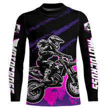 Load image into Gallery viewer, Women Motocross Shirts Kid Adult Pink Motocross MX Off-Road Motocycle Shirt UPF30+ DNT65