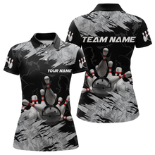 Load image into Gallery viewer, Bowling Shirt Bowling Jersey for Women Custom Bowling Gifts for Women Team with Name Polo &amp; 1/4 Zip HNT16