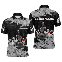 Load image into Gallery viewer, Bowling Shirt Bowling Jersey for Men Custom Bowling Gifts for Men Team with Name Polo &amp; 1/4 Zip HNT16
