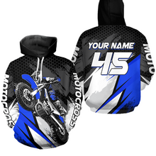 Load image into Gallery viewer, Custom Dirt Bike Hoodie Motocross Hoodie Sweatshirts for Kid Men Women Motorcycle Hoodie HOT15