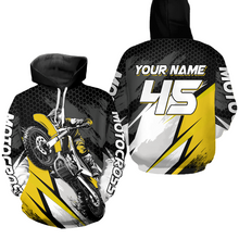 Load image into Gallery viewer, Custom Dirt Bike Hoodie Motocross Hoodie Sweatshirts for Kid Men Women Motorcycle Hoodie HOT15
