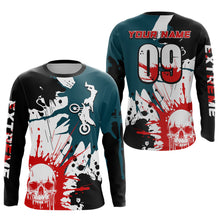 Load image into Gallery viewer, Custom Dirt Bike Jersey Motocross Jersey Upf30+ Mens Women Motocross Shirt| CTP55