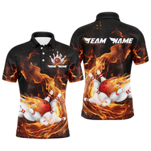 Load image into Gallery viewer, Custom Bowling Jersey Men And Women Custom Bowling Shirts Unisex Polo Bowling Team Shirt CP12