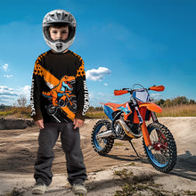 Load image into Gallery viewer, Custom Dinosaur Motocross Racing Jersey Dirt Bike Jersey Men Kid Women Off Road Shirt XM382