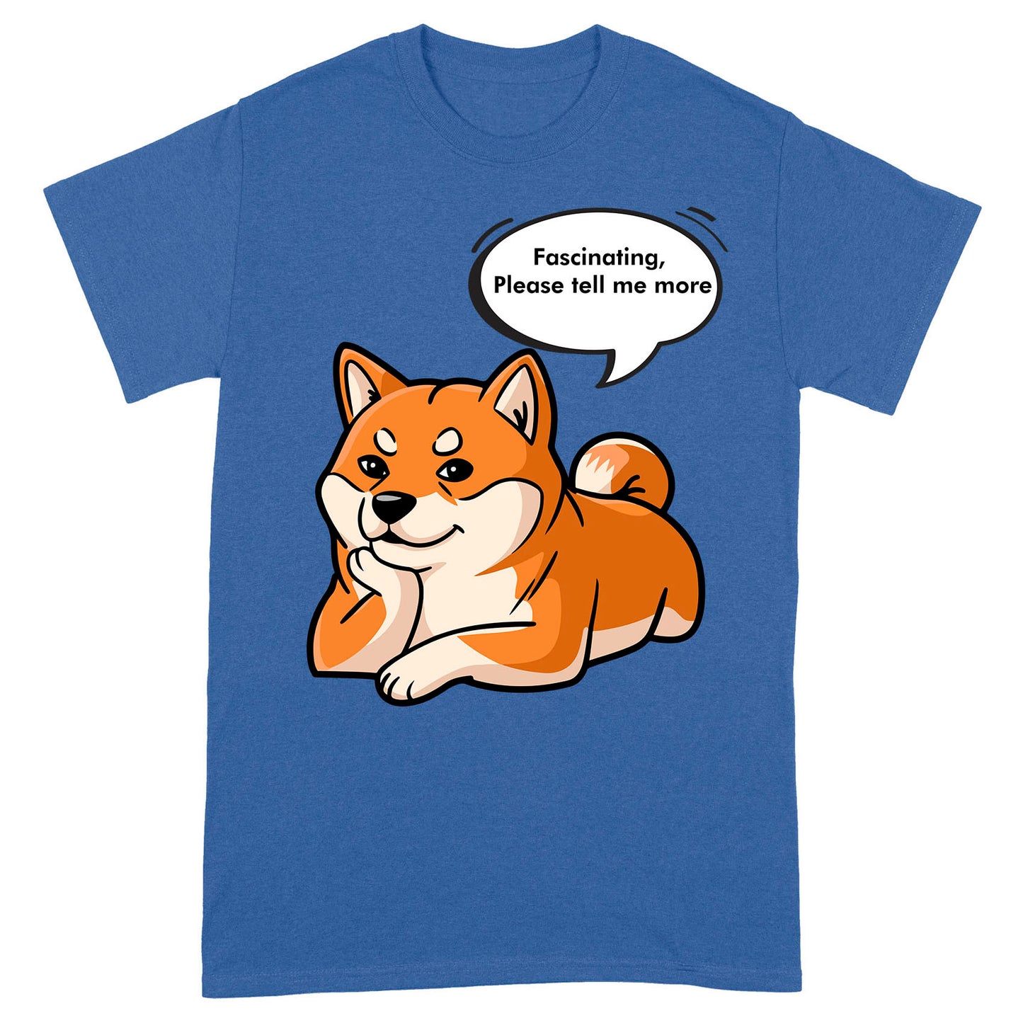 Funny Shiba Inu Dog Unisex Standard T-Shirt, Shiba Inu Funny Tee For Dog Lover IPHW9364