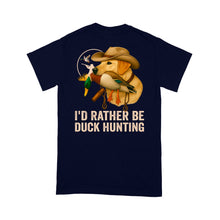Load image into Gallery viewer, I'd Rather Be Duck Hunting Yellow Labs Dog Men T-shirt FSD4704 D03