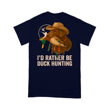 Load image into Gallery viewer, I'd Rather Be Duck Hunting Chesapeake Bay Retriever Dog Men T-shirt FSD4707 D03