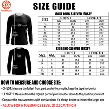 Load image into Gallery viewer, Motocross Off-road Jersey Black Red UPF30+ Youth Adult Custom Dirt Bike Racing Shirt Long Sleeves XM55