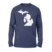 Load image into Gallery viewer, Michigan deer hunting Long sleeve - FSD1188 D03