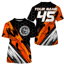 Load image into Gallery viewer, Extreme Motocross jersey custom UPF30+ men women kid No Guts No Glory dirt bike motorcycle shirt NMS996