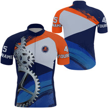 Load image into Gallery viewer, Personalized Men cycling jersey Breathable biking tops UPF50+ Road bike shirt Bicycle clothes| SLC06
