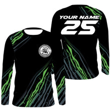 Load image into Gallery viewer, Extreme Motocross jersey personalized UPF30+ dirt bike racing long sleeves adult&amp;kid bikers shirt NMS1076