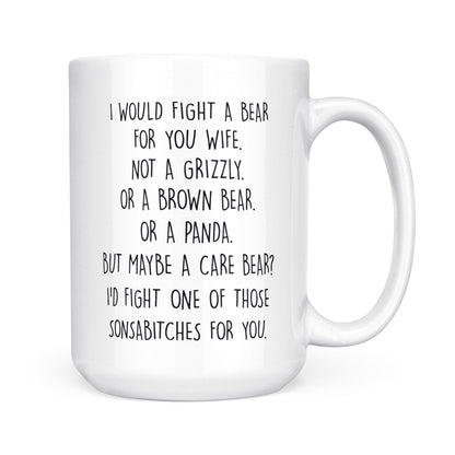 Funny wife mug Funny Valentine gifts for wife best wife gifts - FSD1335D06