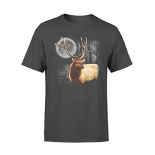 Load image into Gallery viewer, Elk under the full moon shirts