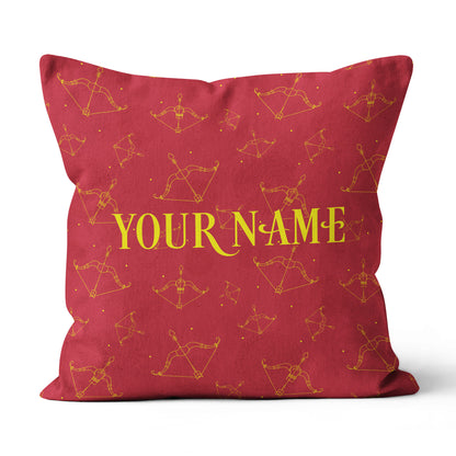 Personalized 3D Red Bow Arrow Archery Pillow Custom Archery Gifts Ideas VHM0872