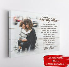 Load image into Gallery viewer, Personalized Mom Canvas - Daughter &amp; Mother Custom Canvas Mother's Day Gift, Mom Birthday Christmas Gift N2462