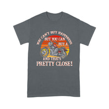 Load image into Gallery viewer, You Can't Buy Happiness But Buy A Motorcycle - Biker T-shirt, Cool Rider Shirt for Dad, Grandpa, Husband| NMS04