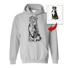 Load image into Gallery viewer, Custom dog's photo with beautiful effect personalized dog shirts for humans TATS207
